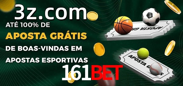 161BETbet Ate 100% de Aposta Gratis