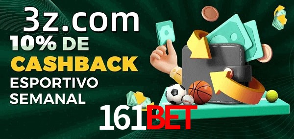 10% de bônus de cashback na 161BET